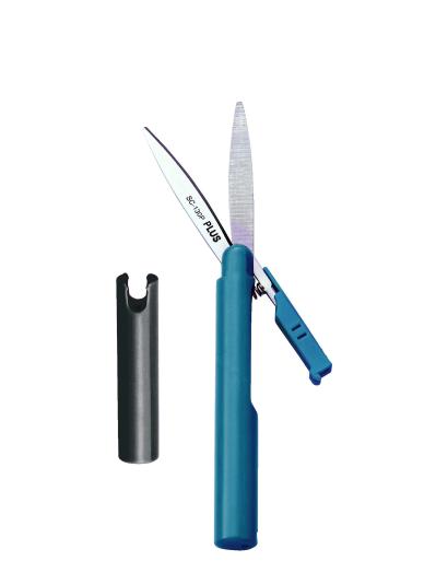 PLUS JAPAN ZSEBOLLÓ - FEKETE/ SÖTÉT KÉK - 13.5 CM
