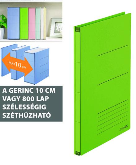 PLUS JAPAN ZERO MAX IRATRENDEZŐ MAPPA - ZÖLD10 DB -OS CSOMAG