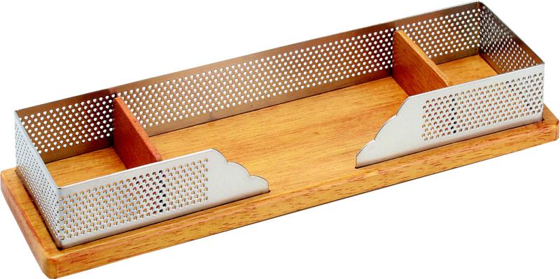 SaKOTA FÉM -FA IRÓSZERTARTÓ EZÜST