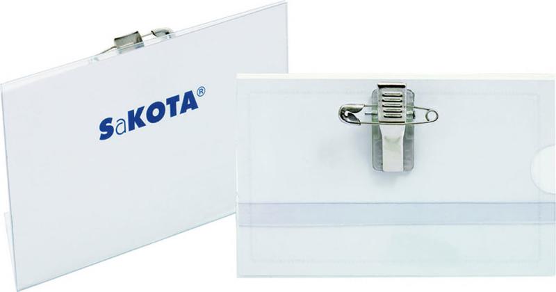 SaKOTA NÉVKITŰZŐ CSIPESZ+BIZTOSÍTÓTŰ, ERŐS MŰANYAG