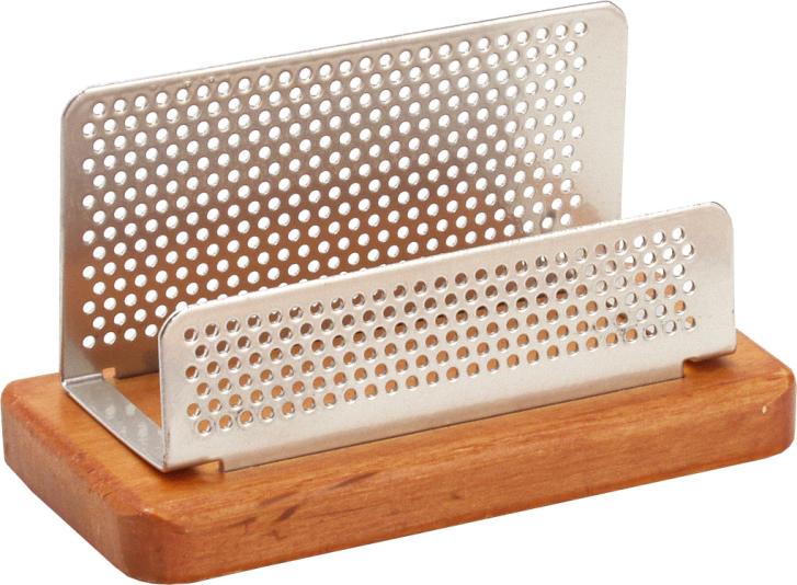 SaKOTA FÉM -FA NÉVJEGYTARTÓ EZÜST